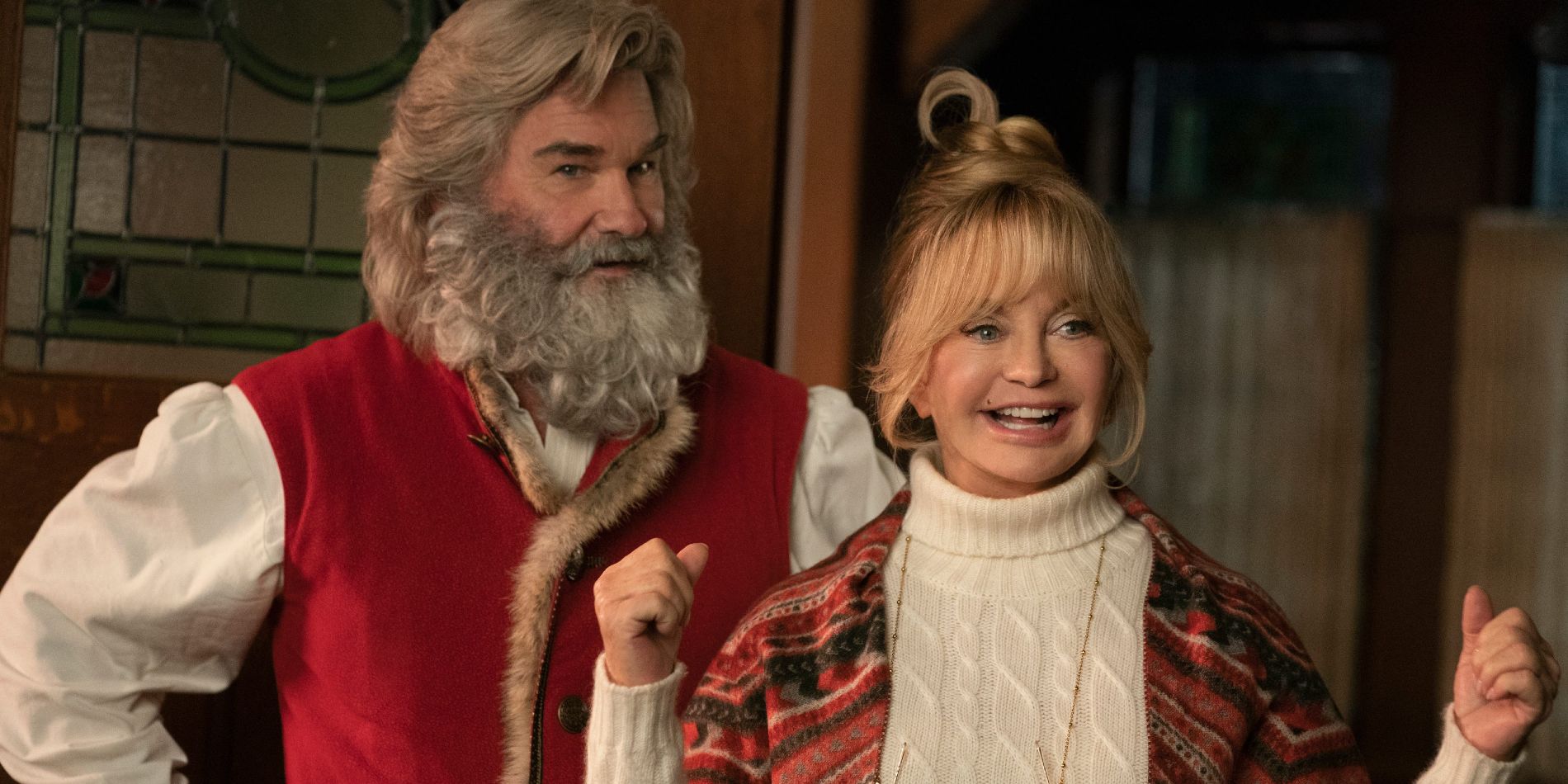 Kurt Russell & Goldie Hawn Interview The Christmas Chronicles Part 2