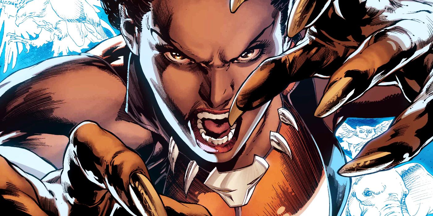 Vixen in DC Comics Art