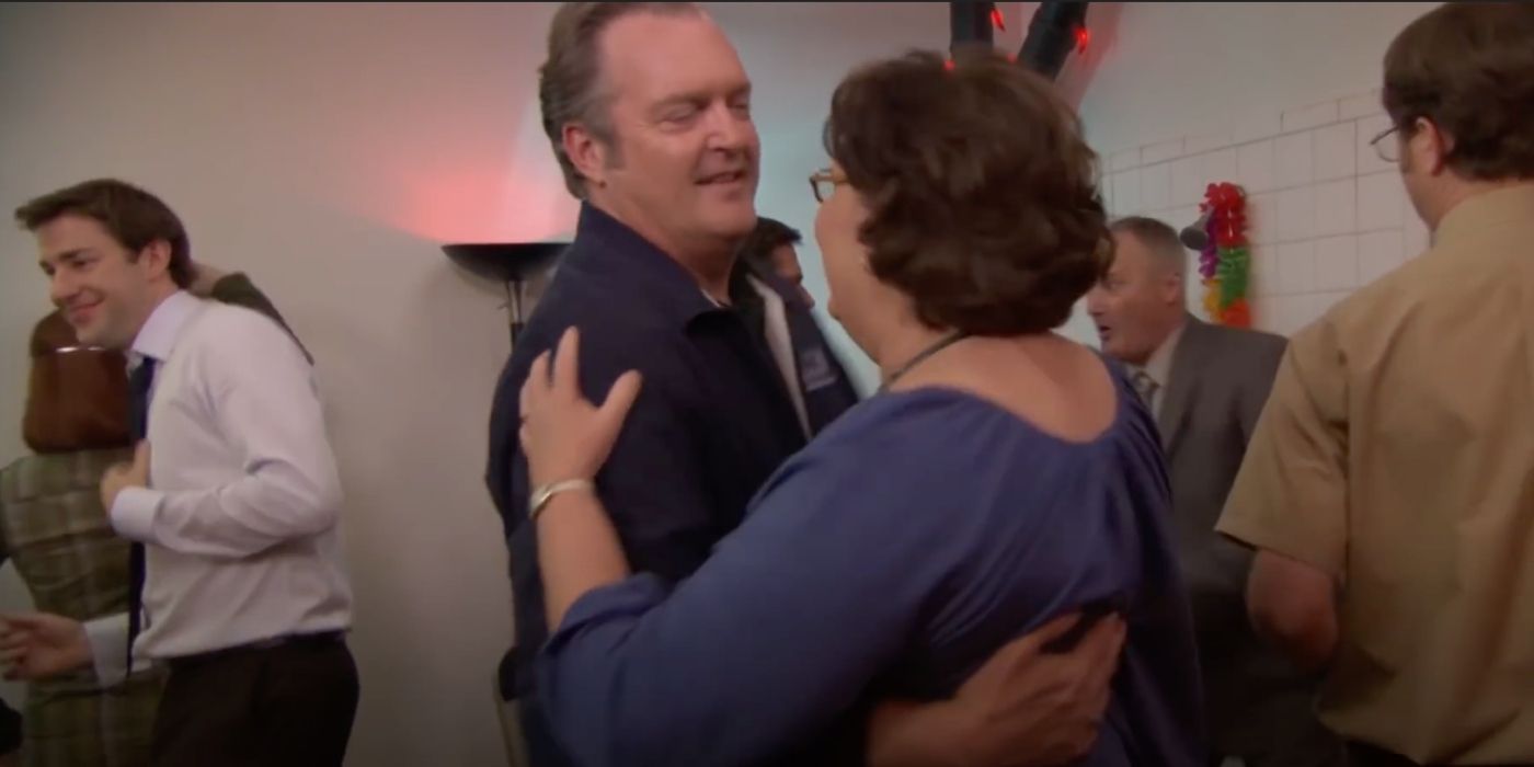 Dwight Schrute em um momento cômico em The Office