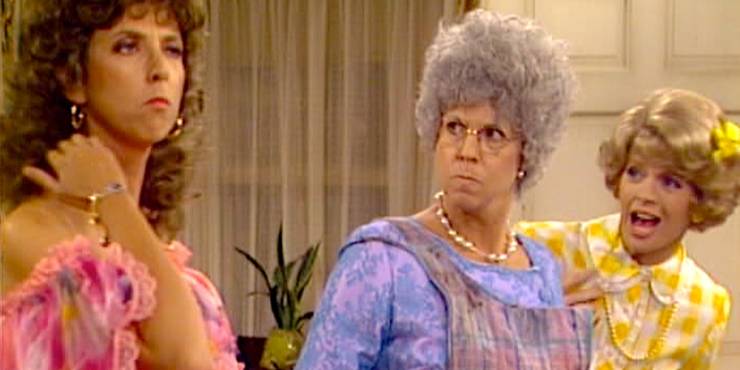 Vicki Lawrence as Thelma in Mama's Family sitcom's Family sitcom