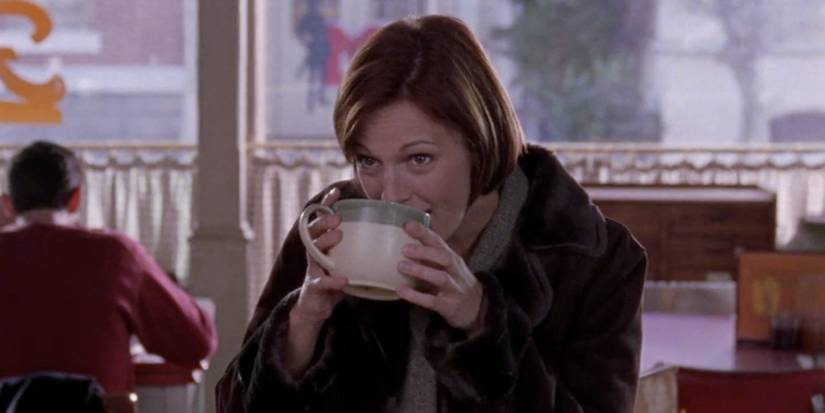 Nicole in Luke's Diner in Gilmore Girls