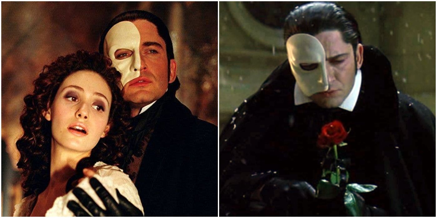 differences between phantom of the opera movie and musical