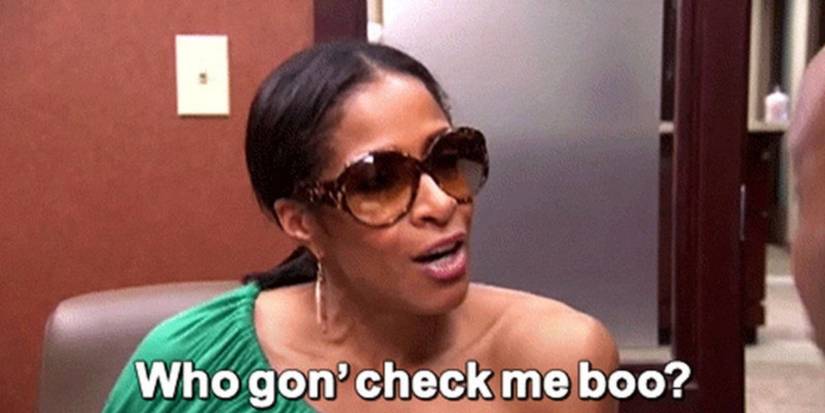 Sheree Whitfield em cena de RHOA