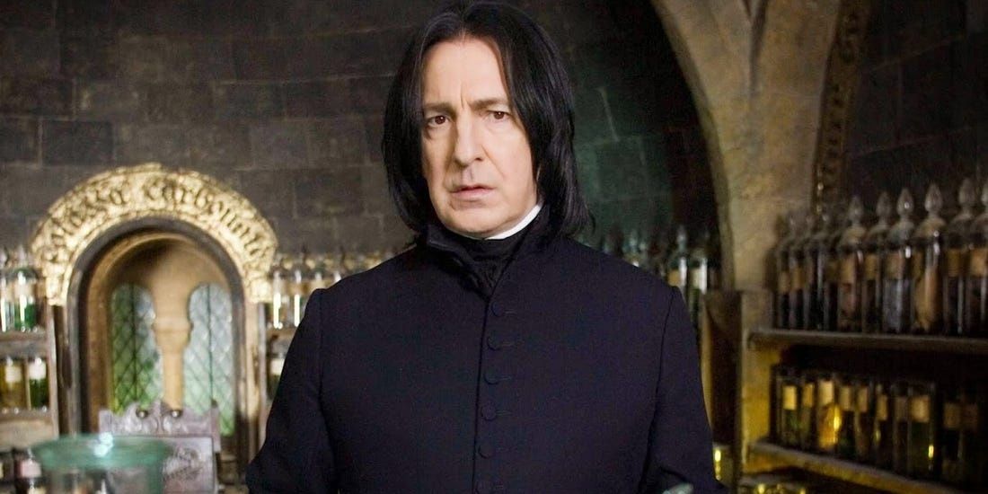 snape harry potter Cropped