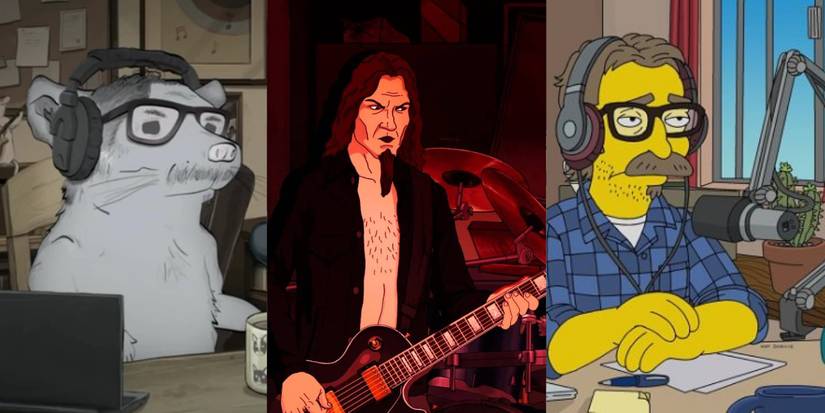 Animated roles of Marc Maron 