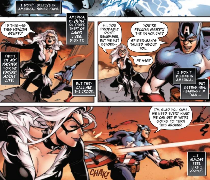 Top 10 Greatest Team Leaders in Marvel History 21 Black Cat Captain America