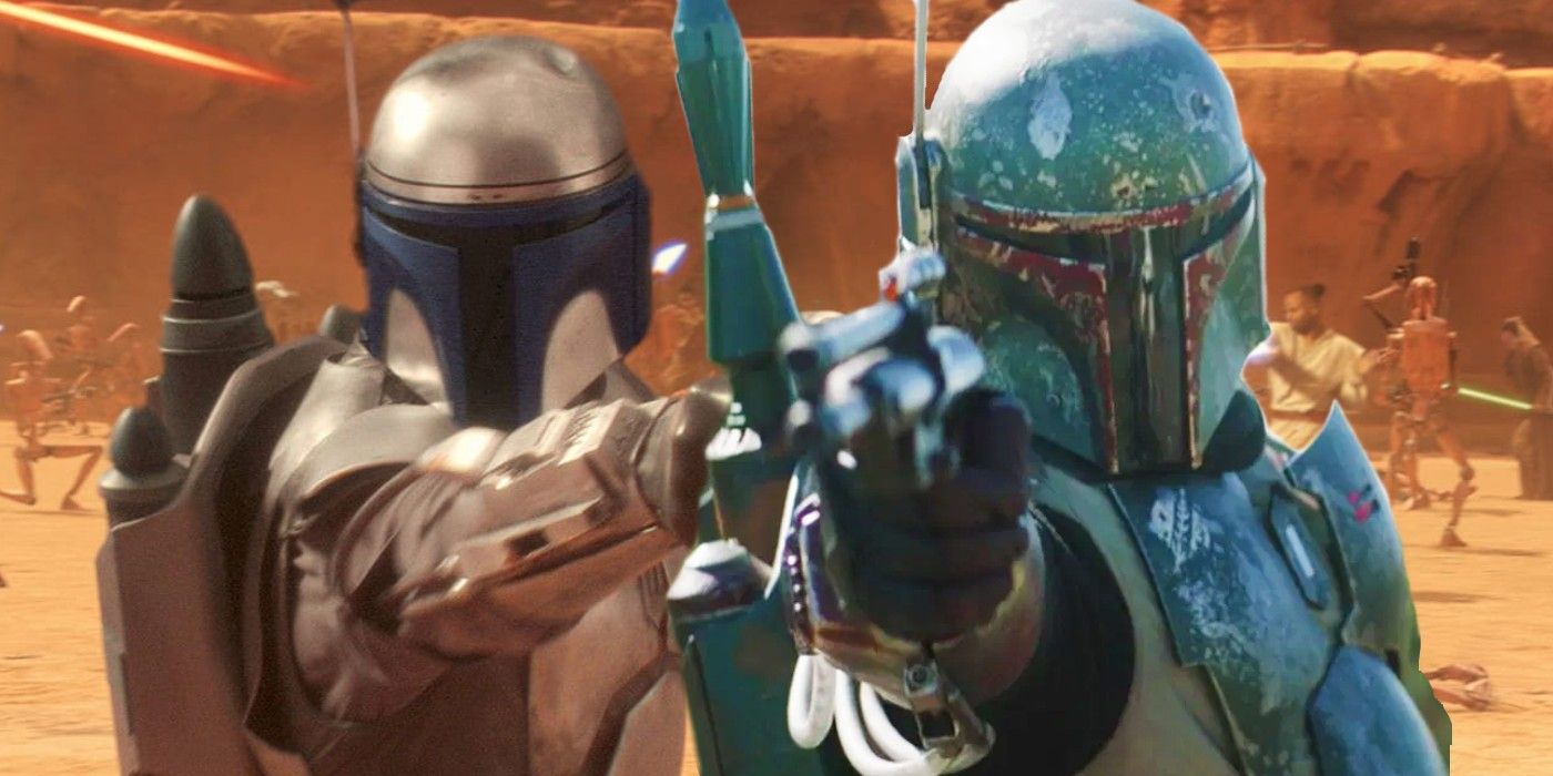 Original Boba Fett and Jango Fett Helmets, image size:1400x700