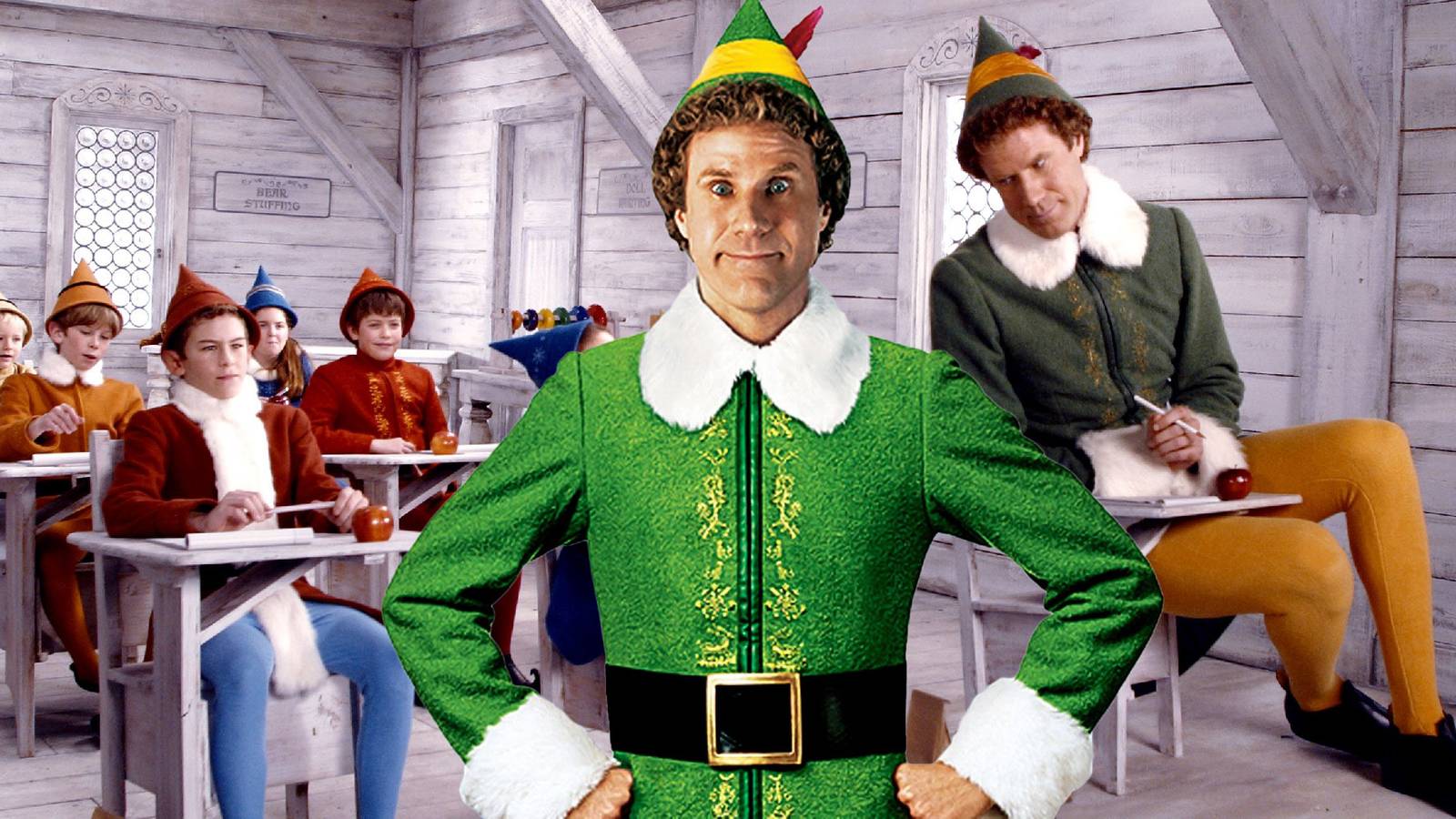 Elf Rill How Elf Made Will Ferrell Look So Much Bigger Than Other Elves