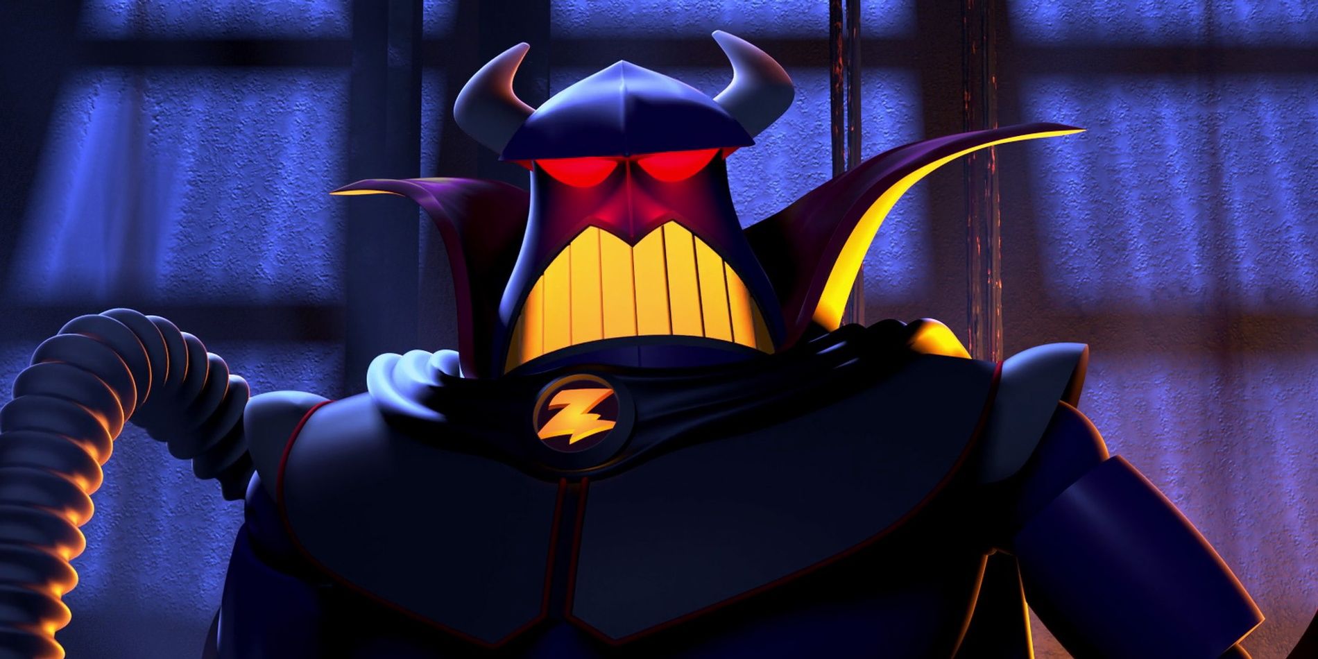 Disney Pixar evil emperor zurg toy story action figure broken