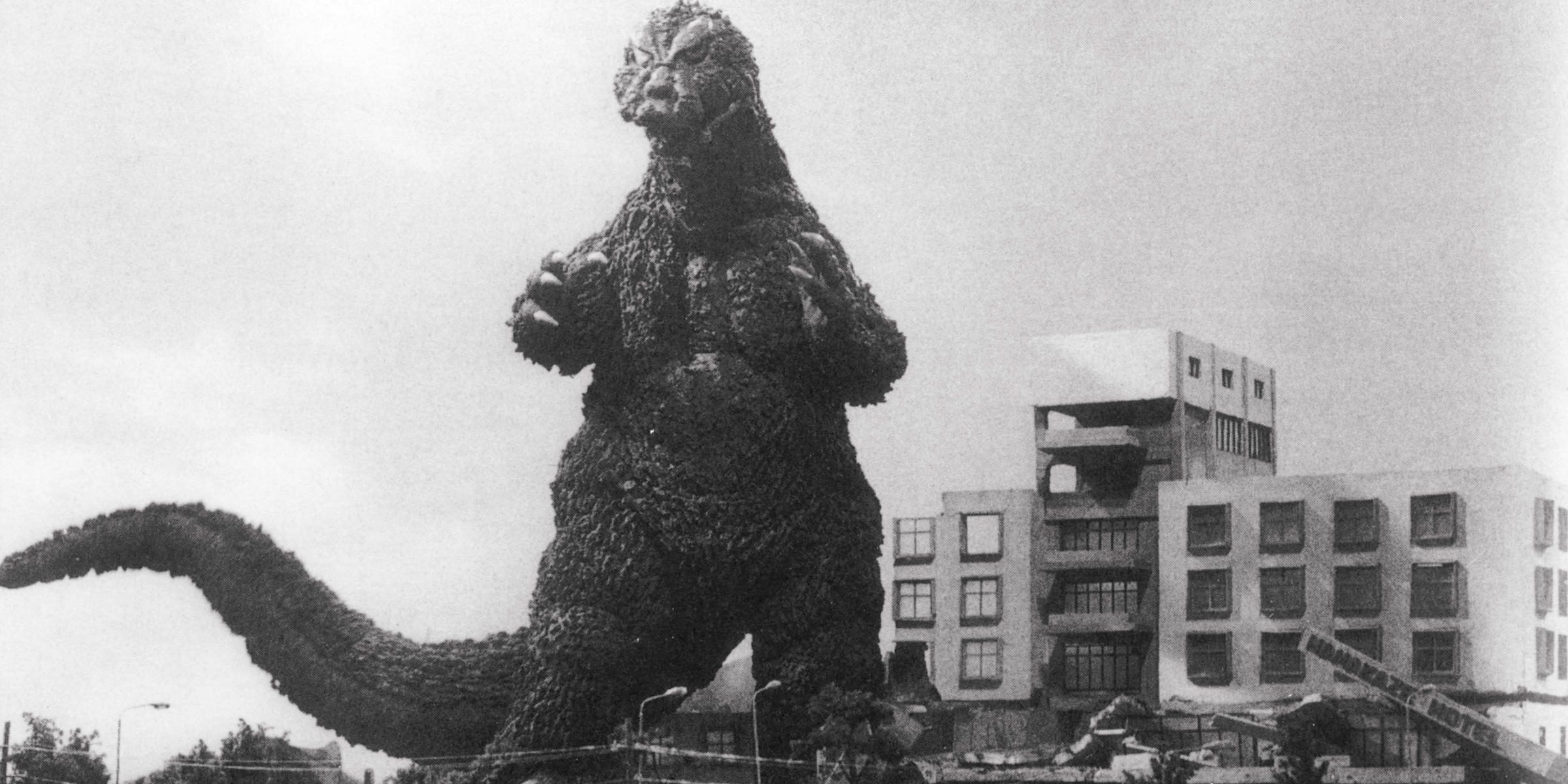 Godzilla Parody Video Tries To Sell Property To Gojira & His Family
