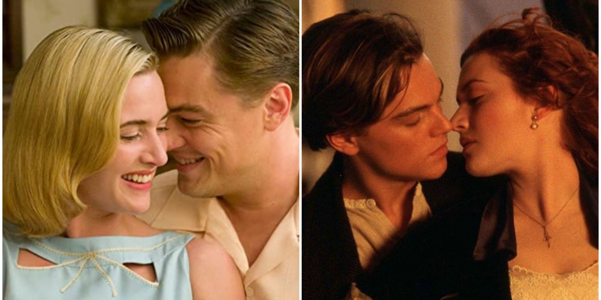 Kate Winslet Leonardo Dicaprio 5 Ways Their Onscreen Love Is Stronger On Revolutionary Road 5 Ways It S On Titanic