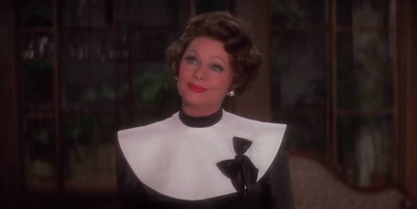 Lucy as Mame in the movie musical