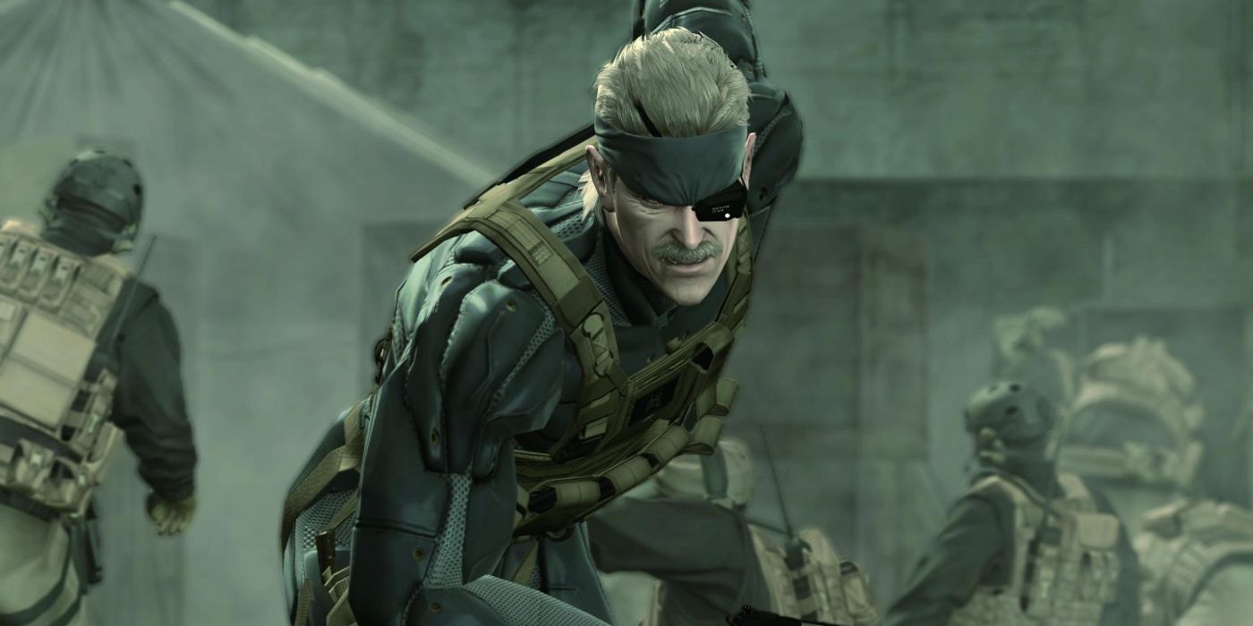 Metal Gear Solid 4 Old Snake David Hayter Remake