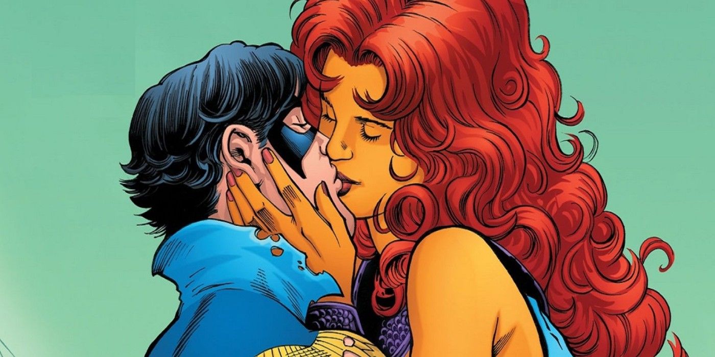 Is Nightwing The Father Of Starfire S New Daughter Mandy