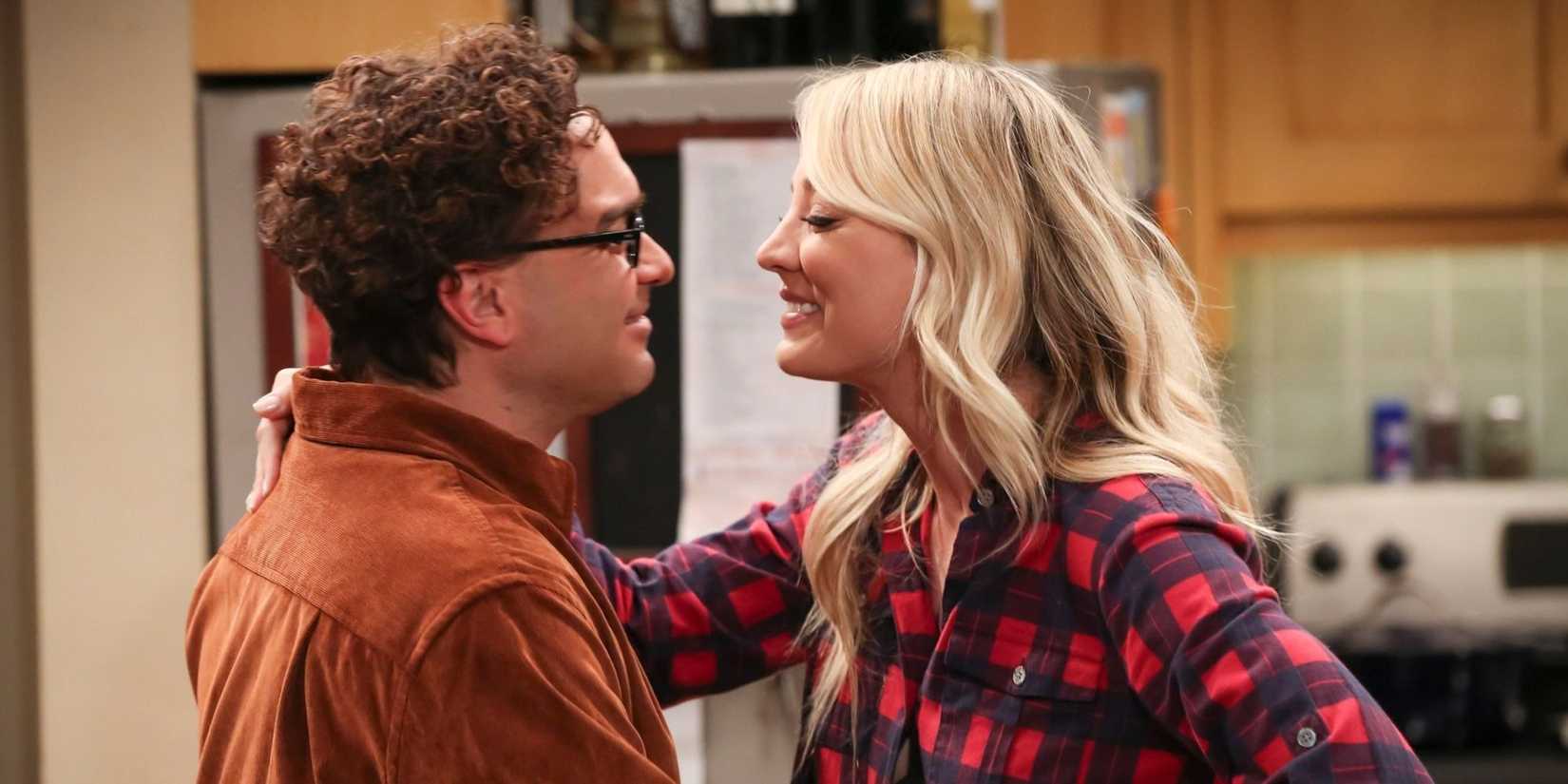 Penny conta a Leonard que está grávida em TBBT