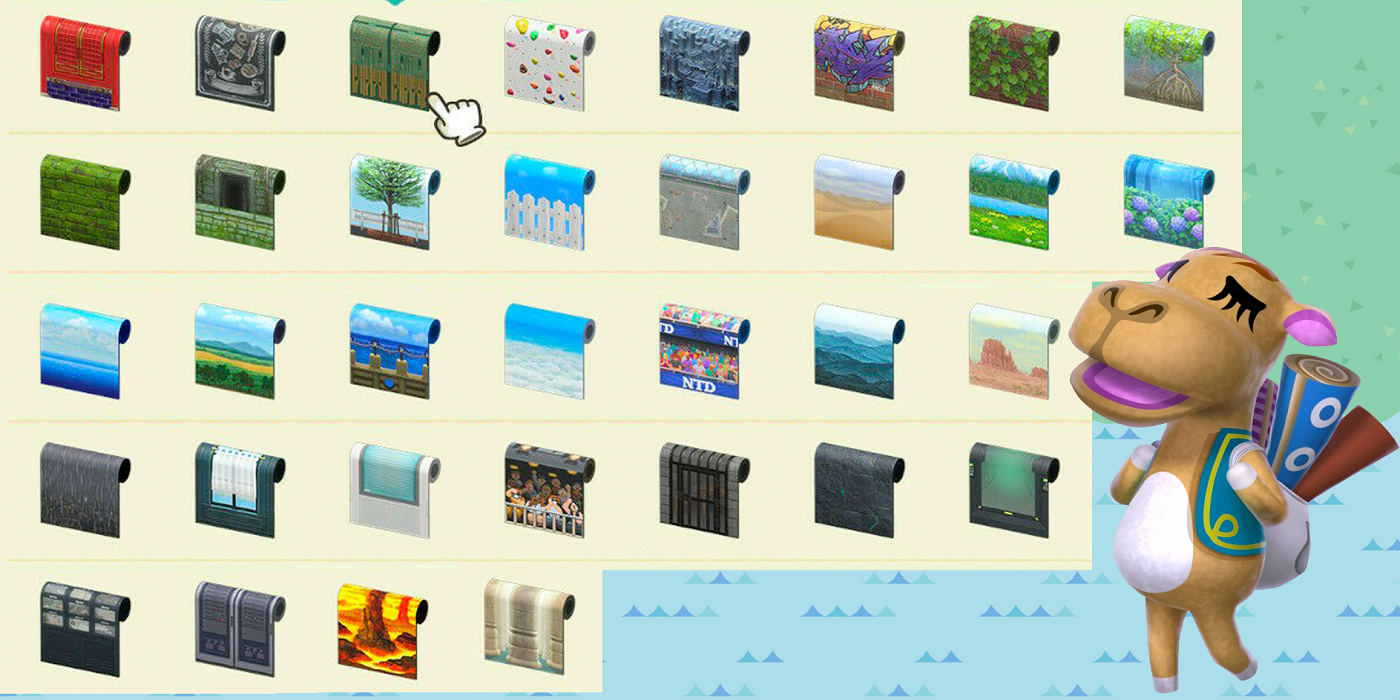 Animal Crossing Wallpapers: The Ugliest Design Options In New Horizons
