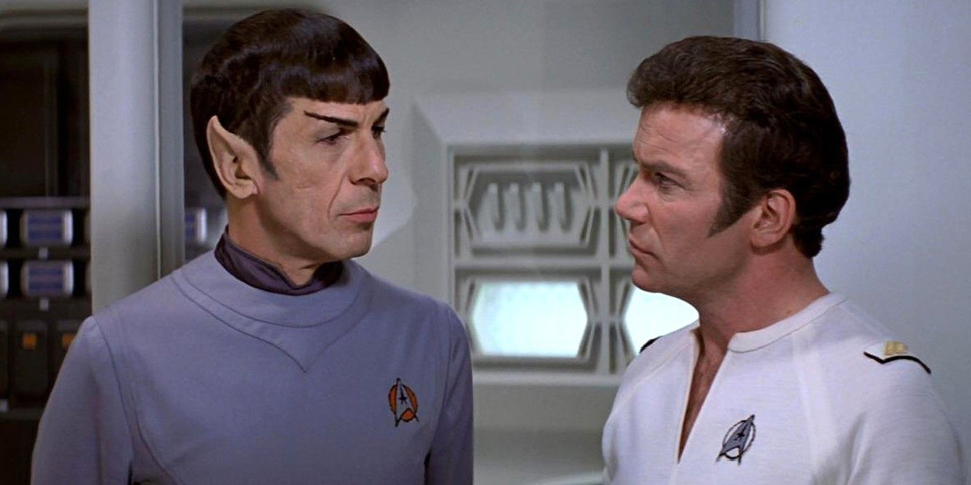 Kirk And Spock In Star Trek The Motion Picture