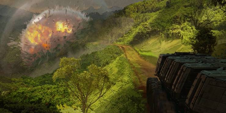 11 Concept Art From The Mandalorian Season 2 Episode 7 19 The Mandalorian Concept Art Juggernaut 3