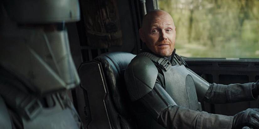 The Mandalorian Mando and Mayfeld