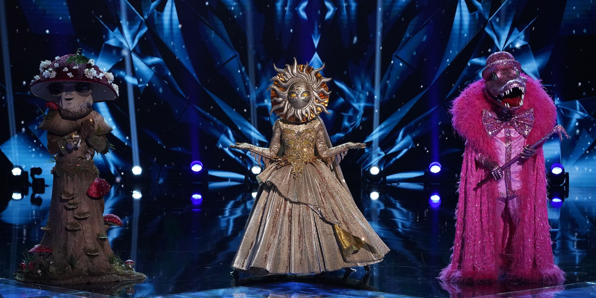 Masked Singer Finale How All Clues For Sun Crocodile And Mushroom Fit These Celebs Identities 3211