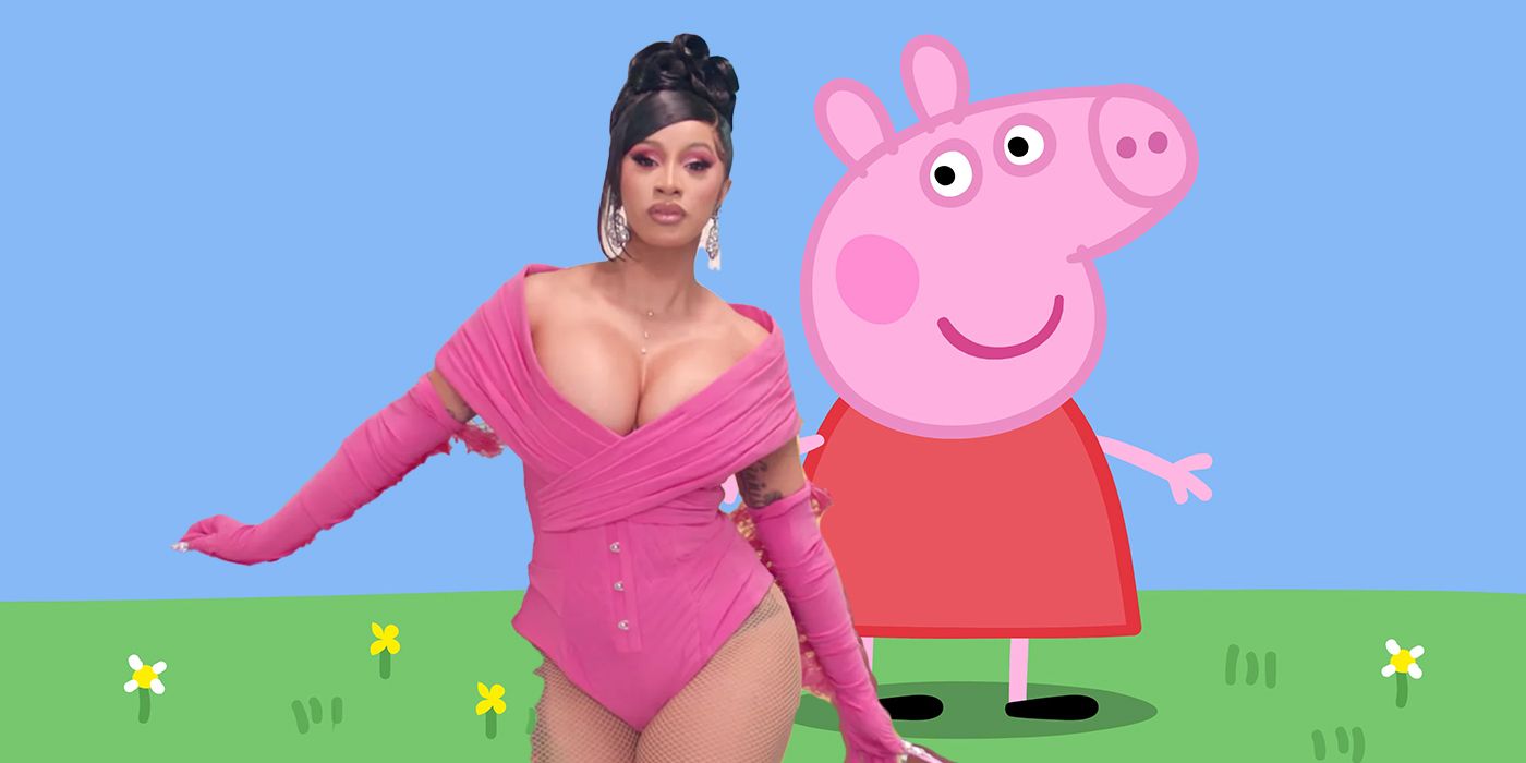 Cardi B Threatens Peppa Pig For Teaching Her Daughter To Jump In Puddles