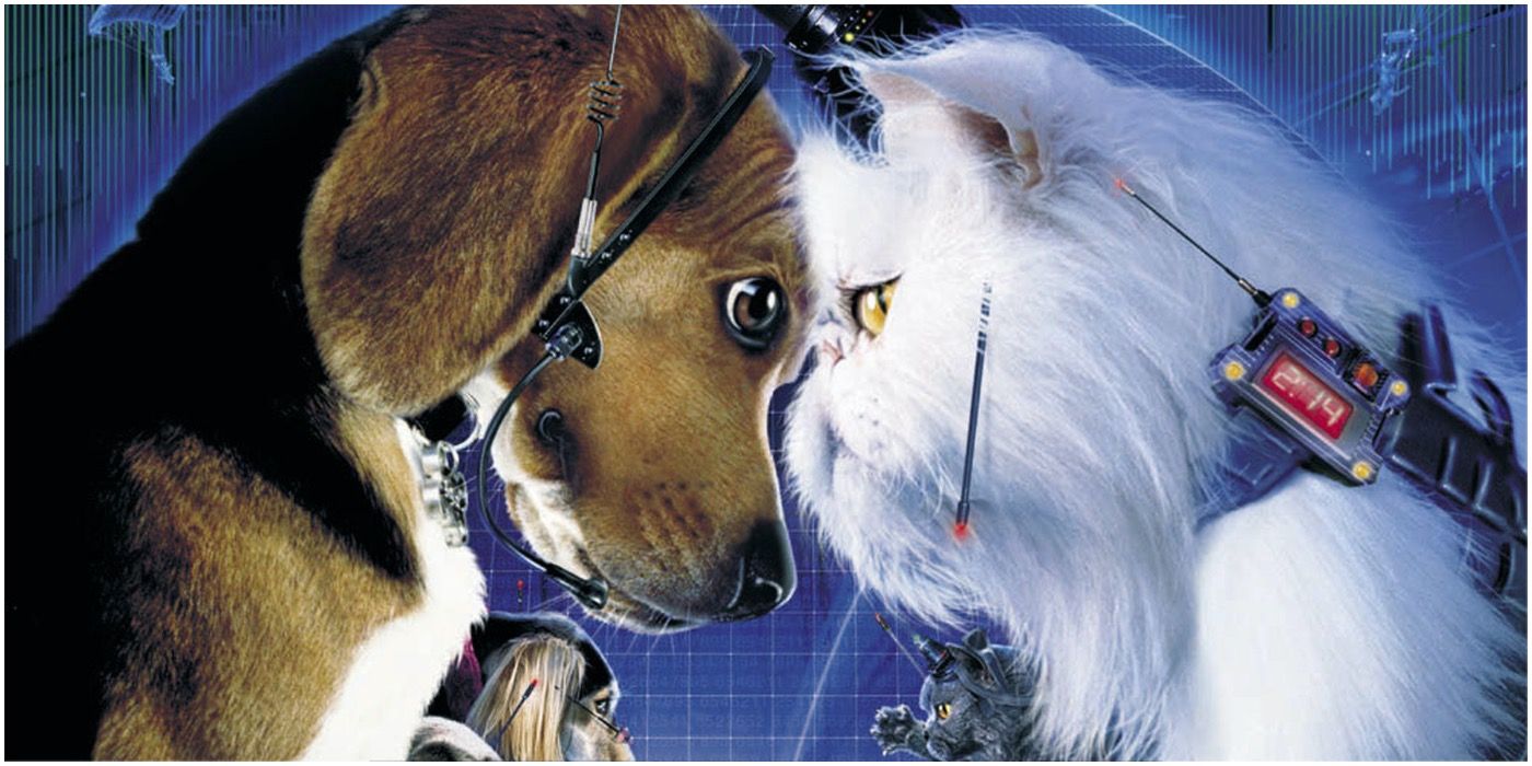 The poster for 2001's Cats & Dogs.
