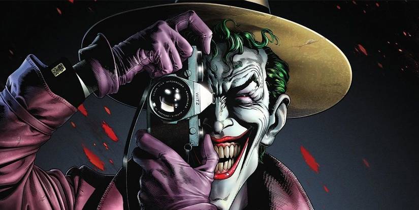 Joker, şakayı öldürmek için kapakta fotoğraf çekiyor