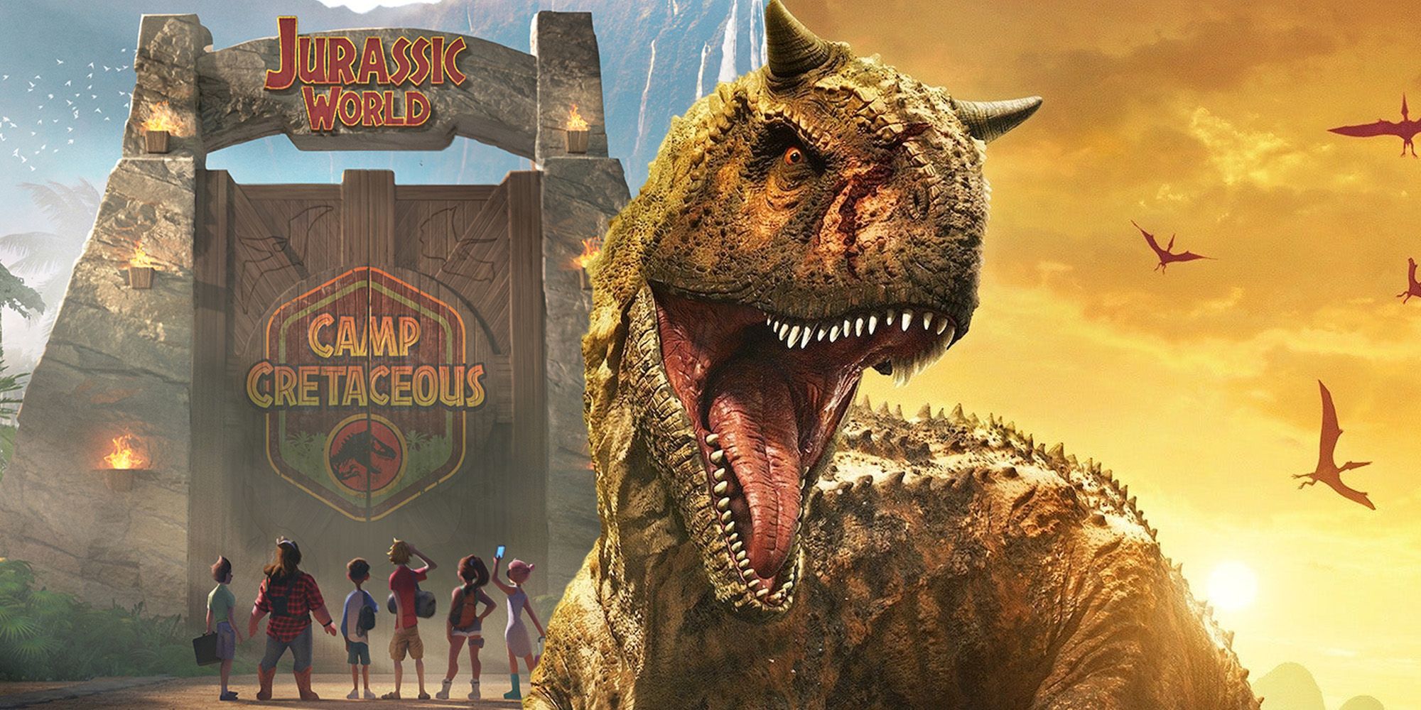 Jurassic World Camp Cretaceous Color Pages