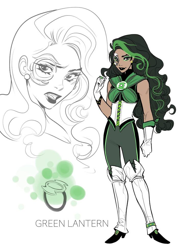 RWBY/Justice League Creates Remnant Versions of DC Heroes