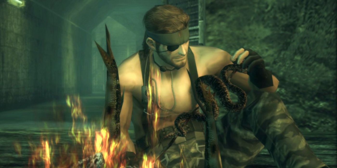 Metal Gear Solid 3 Hunger System Eating Snakes