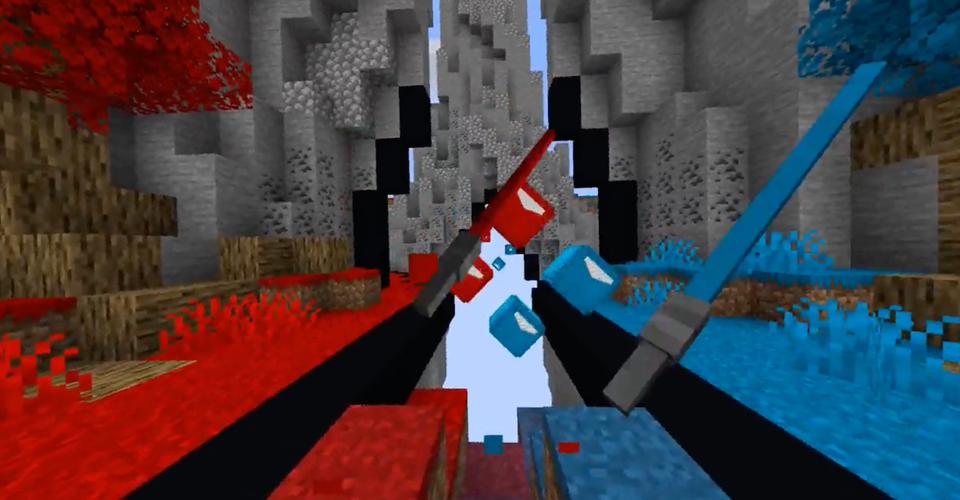 Minecraft Fan Recreates Beat Saber Still Playable In Vr