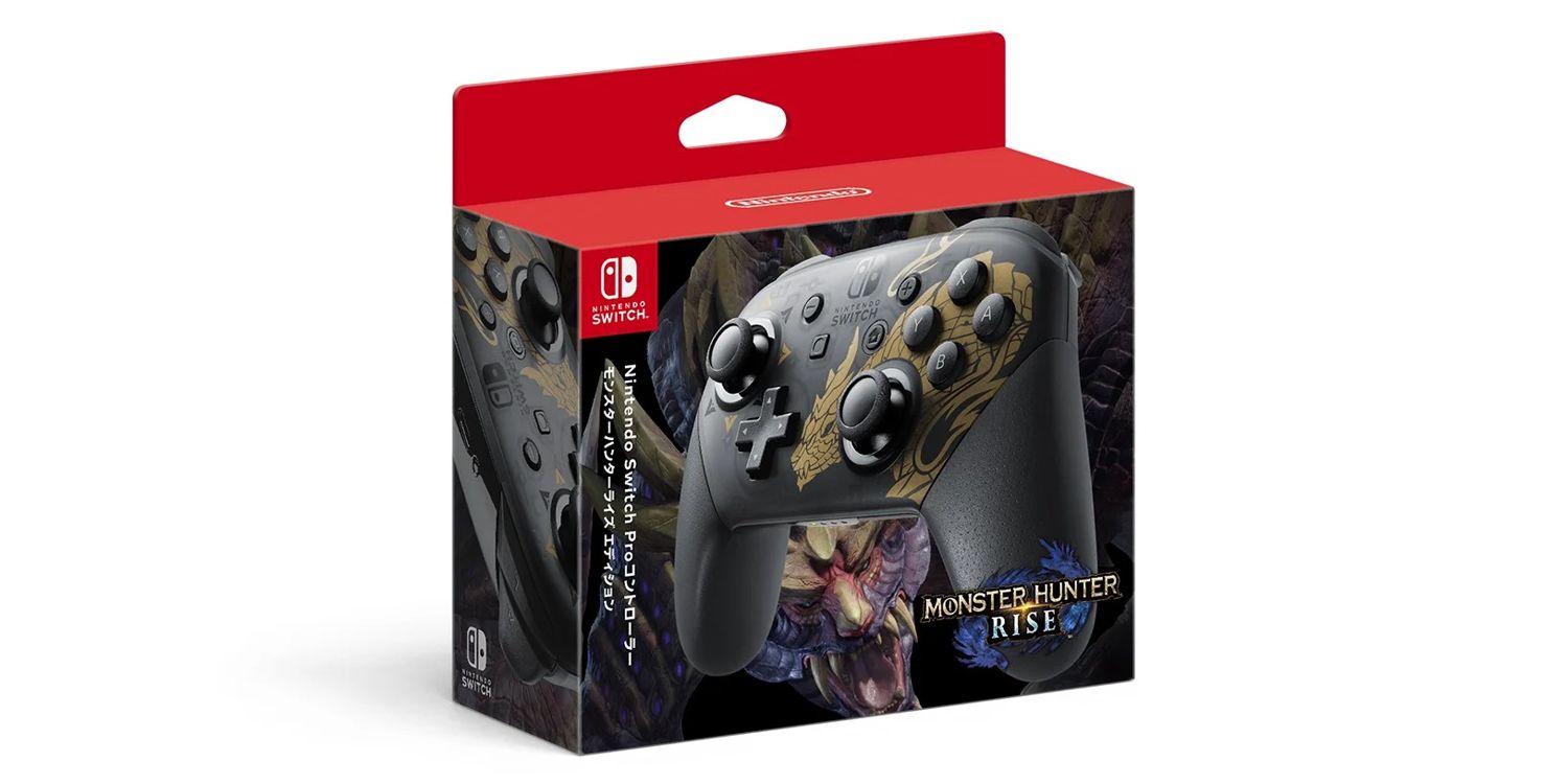 Special Monster Hunter Rise Switch Console Unveiled By Nintendo