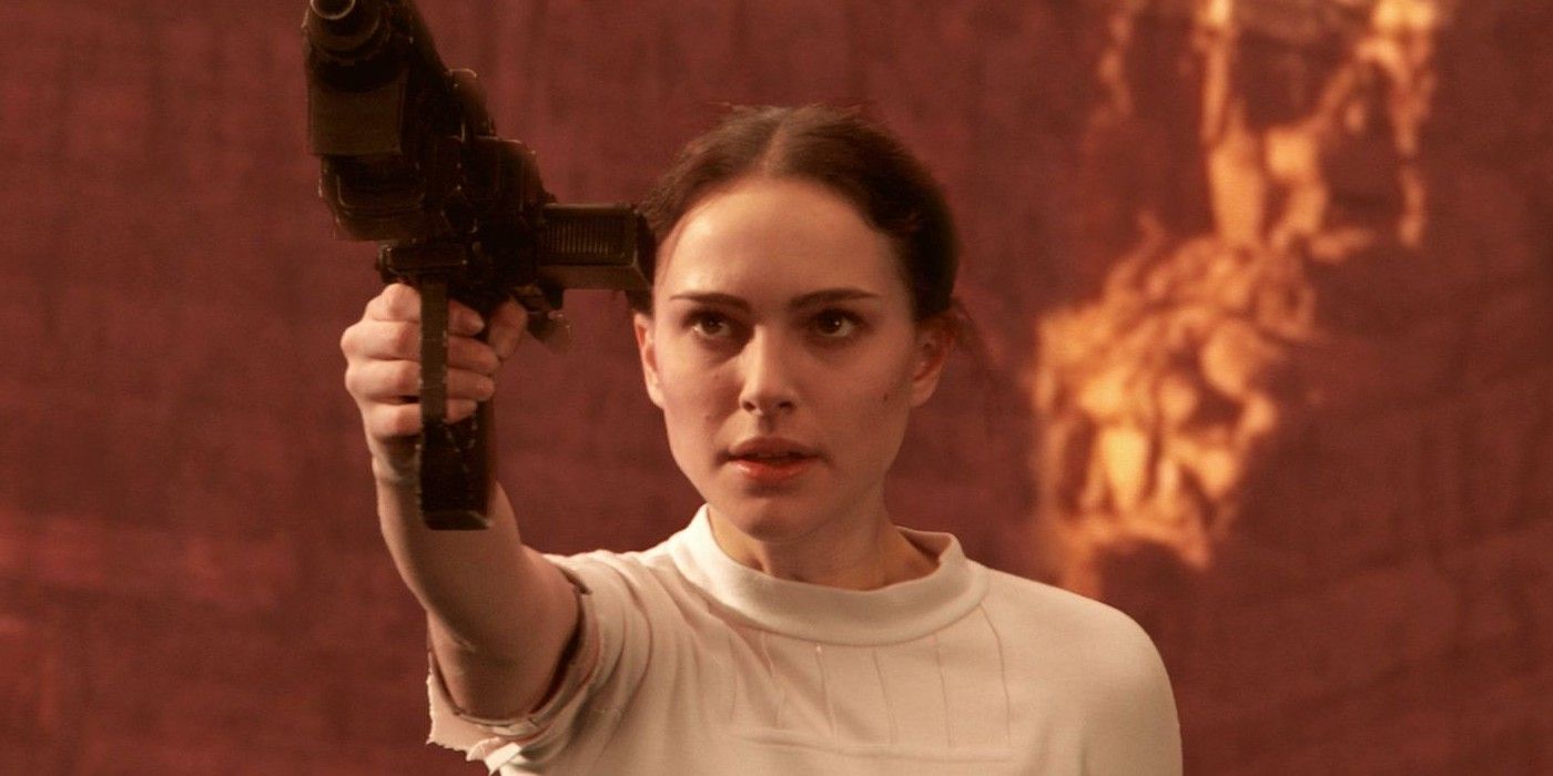Padme Amidala in Star Wars Attack of the Clones