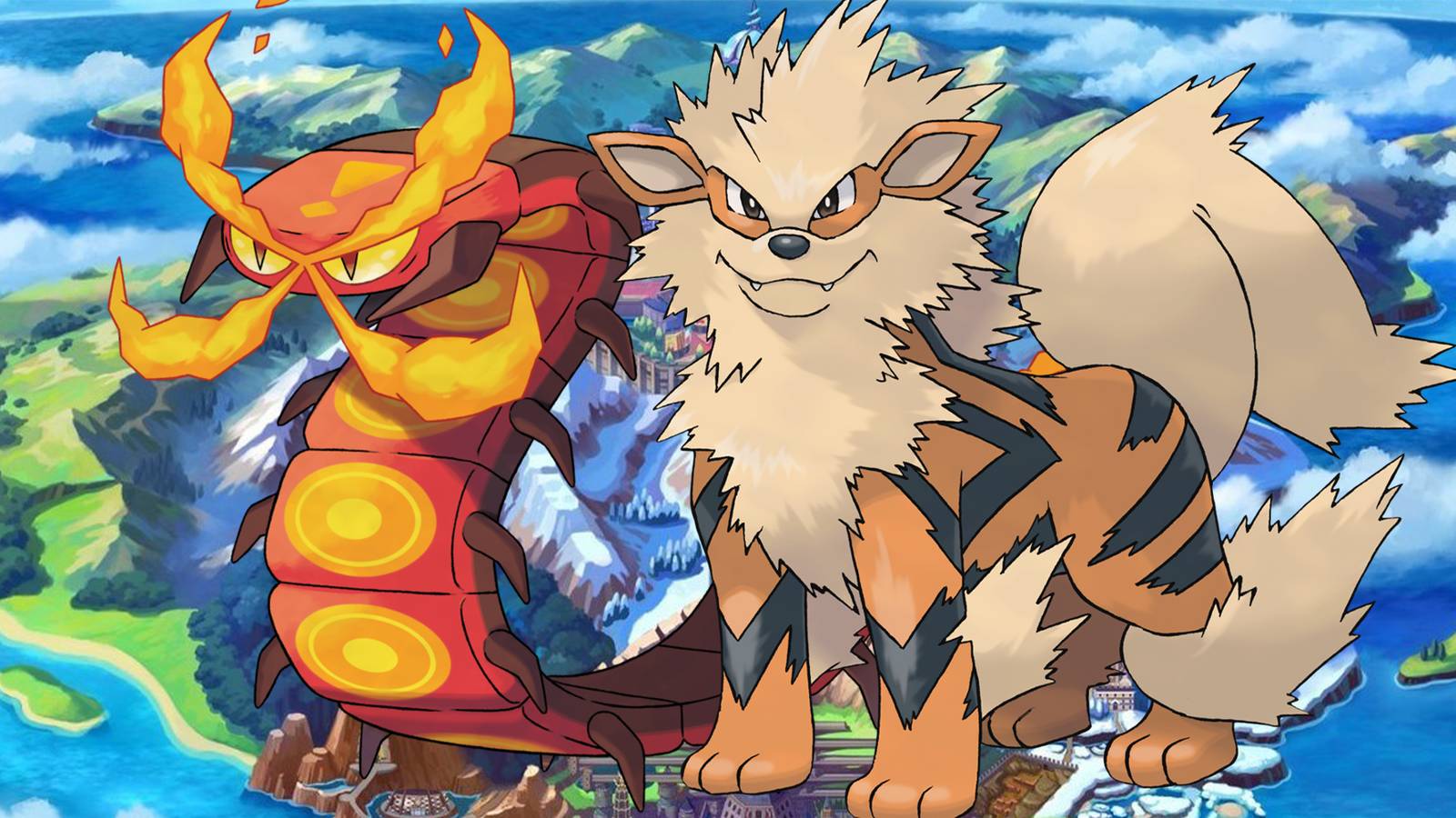 fire type pokemon wallpaper