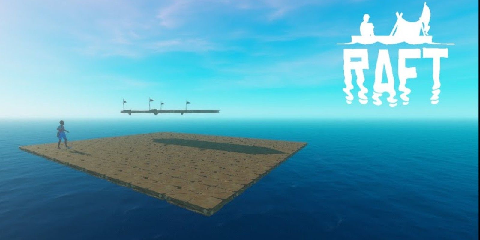 raft survival game how to build pillars