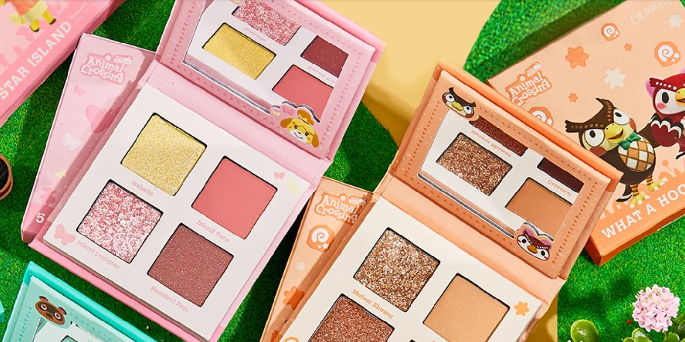 Animal Crossing obtains new collaboration with the makeup company ColourPop Cosmetics