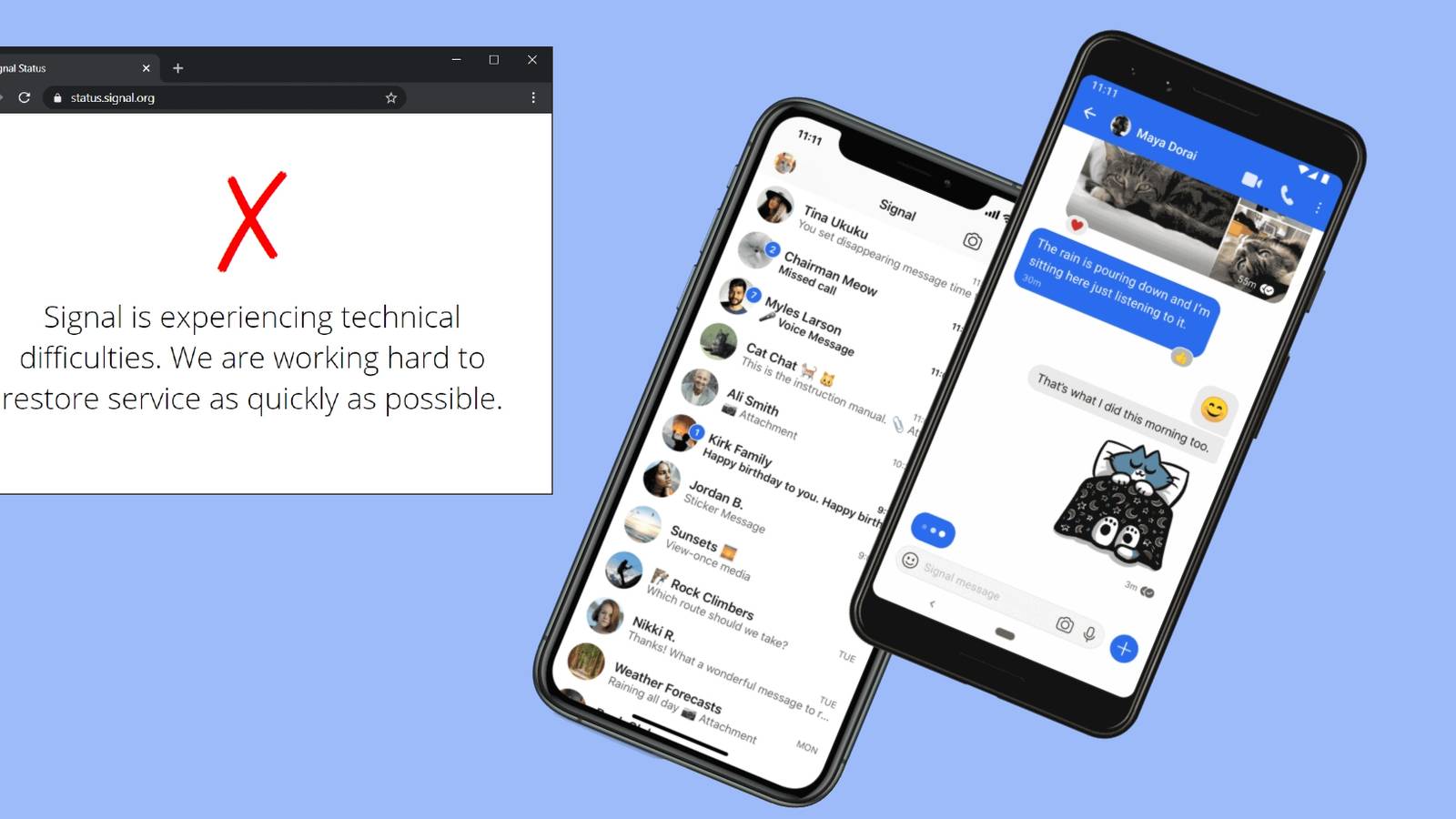 Signal Mess Signal Down: Secure Messenger Service Outage Explained