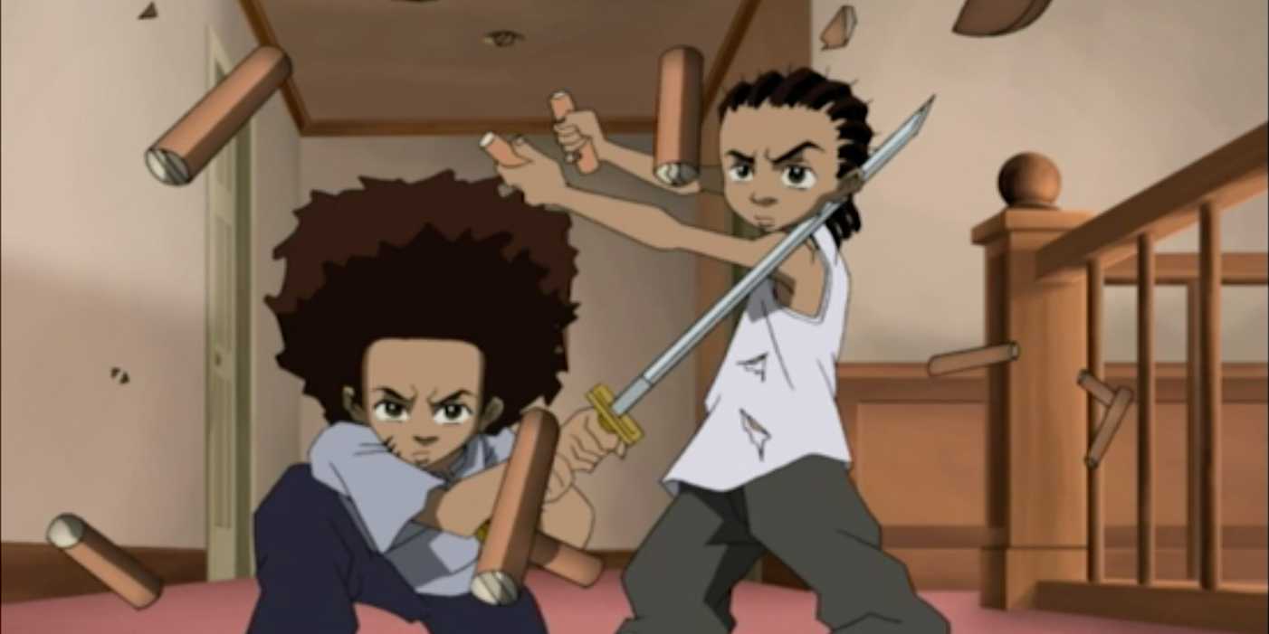 Riley Using Gun Why The Boondocks Isn't An Anime (Despite The Creator's Love For It)
