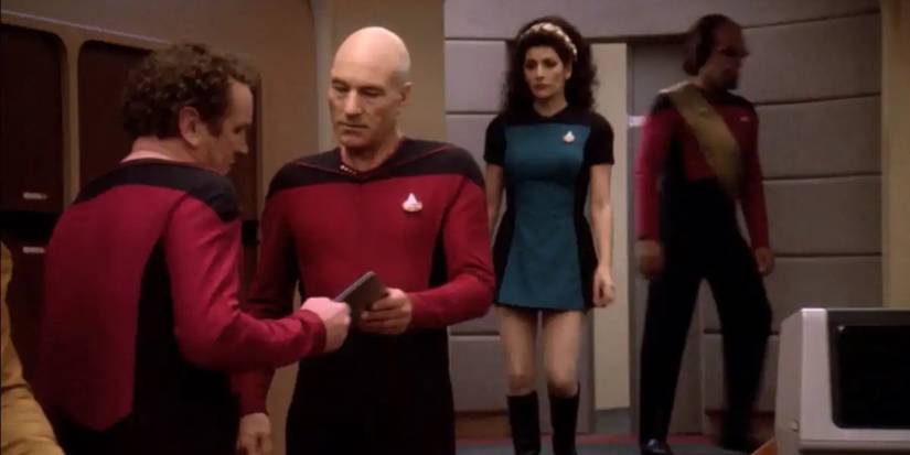 chinese dress ladies Star Trek TNG Blue Uniform Dress Skant Uniform Cosplay Costume ACcospl –  ACcosplay main image 0