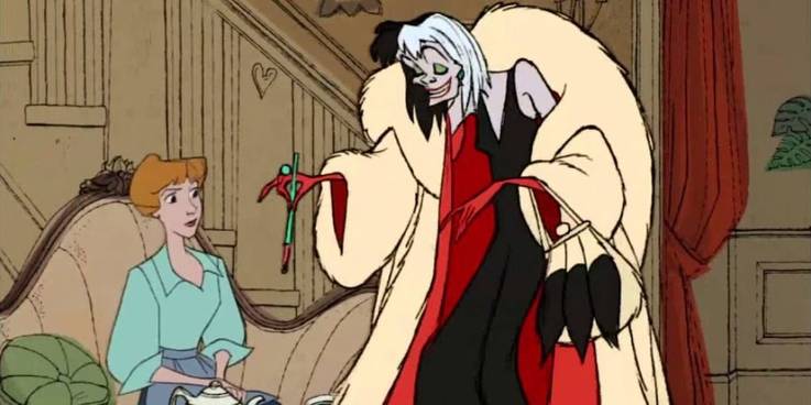 10 Animated Movie Villains You Just Can’t Hate 18 cruella de vil 101 dalmations.jpg?q=50&fit=crop&w=737&h=368&dpr=1