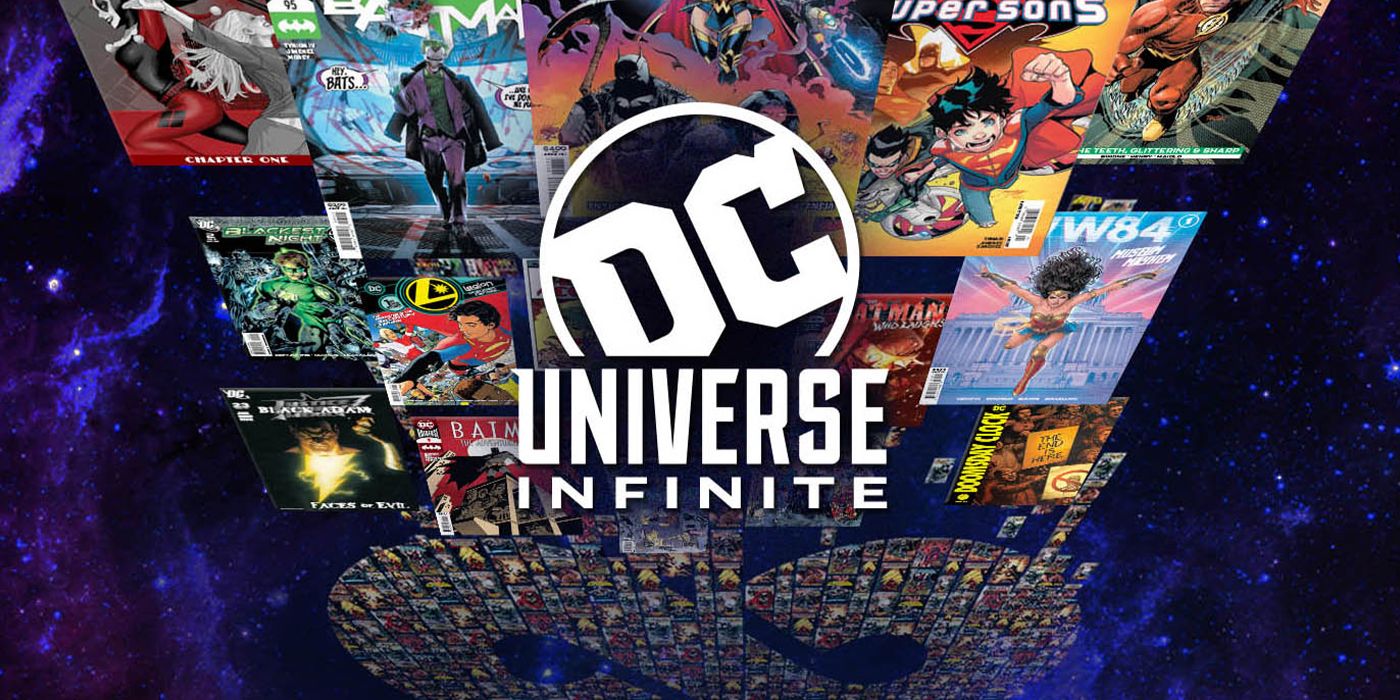 The logo for DC Universe Infinite.