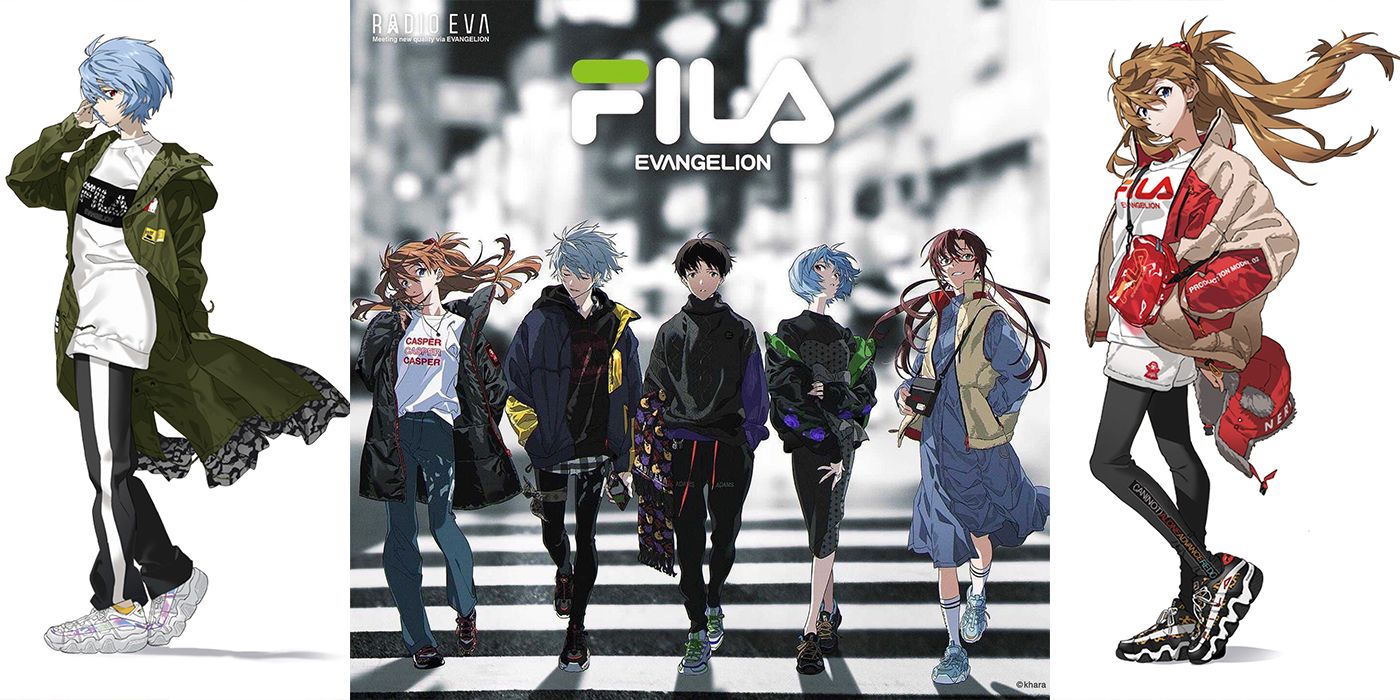 Evangelion Clothing Line Coming From Radio Eva & FILA