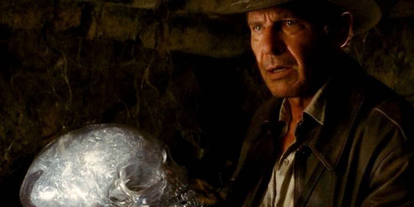 Harrison Ford em Indiana Jones e o Reino da Caveira de Cristal