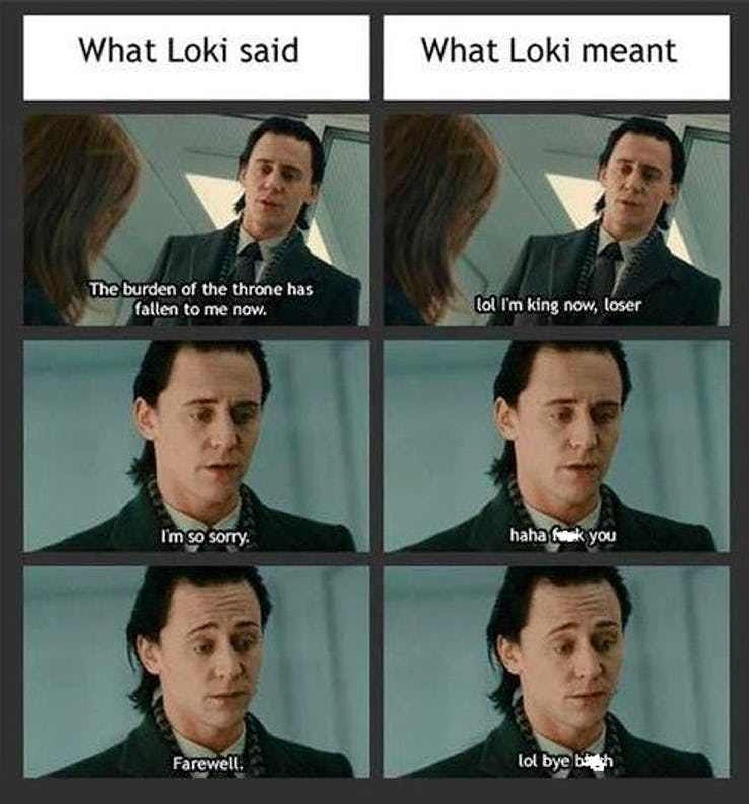 Loki And Thor Memes Clean