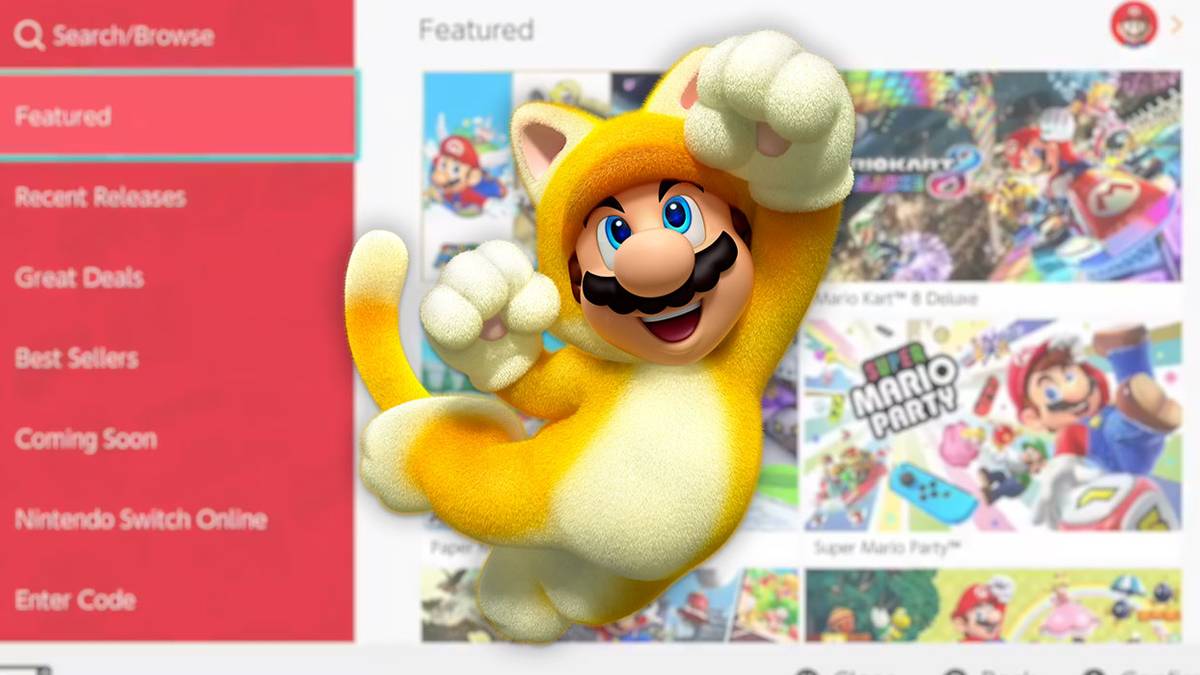 Nintendo Switch eShop Has a Hidden Super Mario 3D World Easter Egg