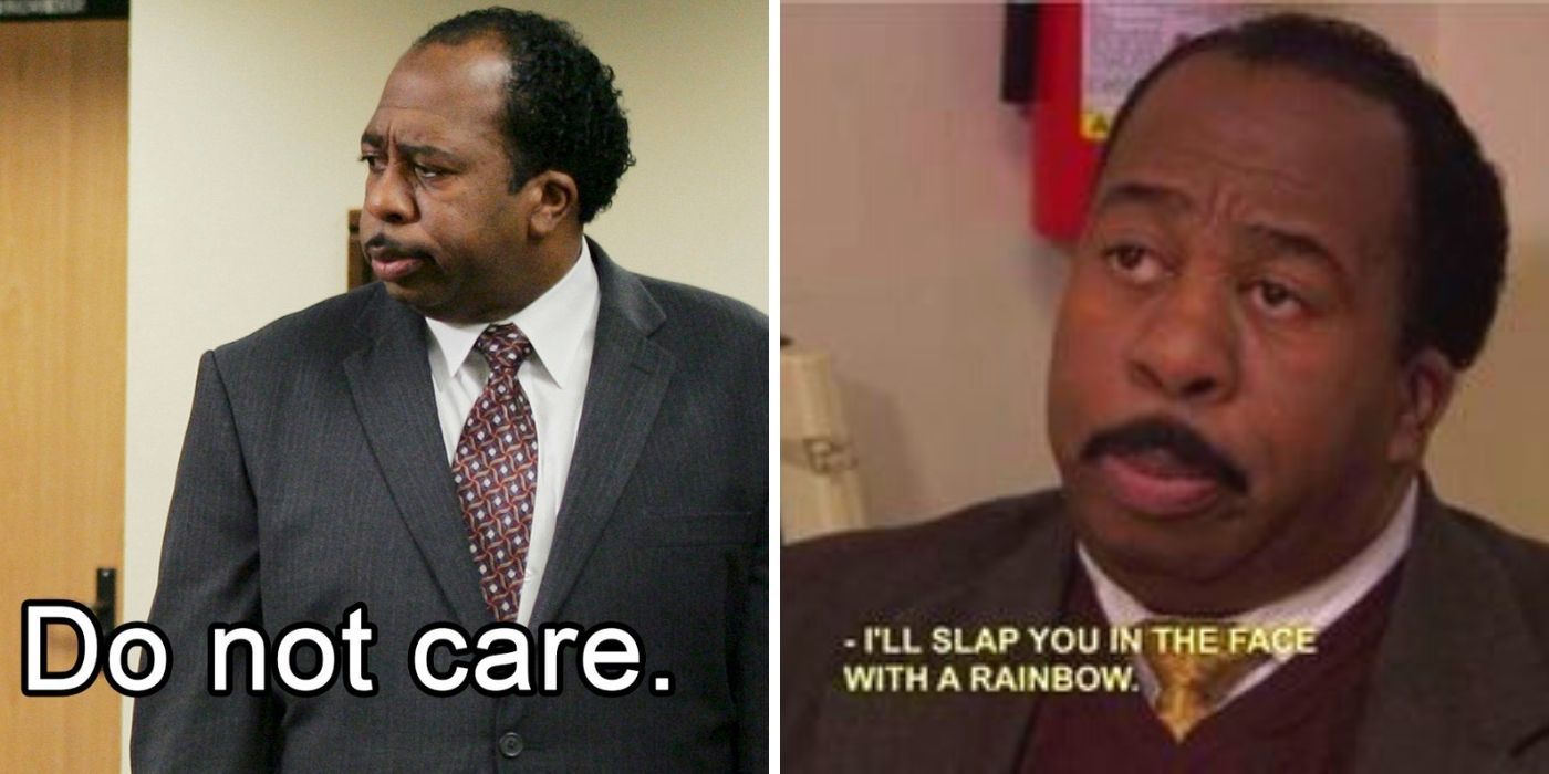 The Office: 10 Times We Were All Stanley At Work | ScreenRant