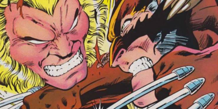 Wolverine's Most Brutal Battles Not Shown In The Movies 5 Wolverine vs. Sabretooth