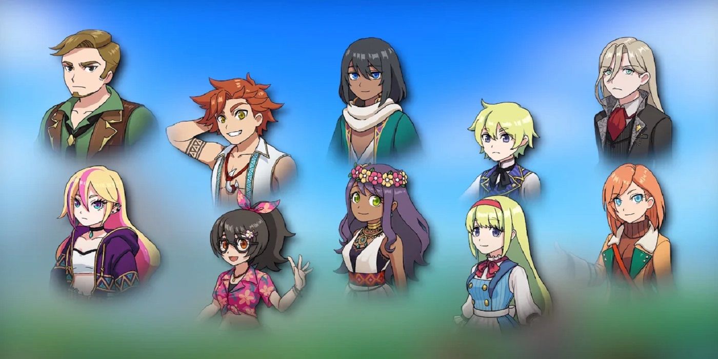 All 10 Harvest Moon One World Marriage Candidates