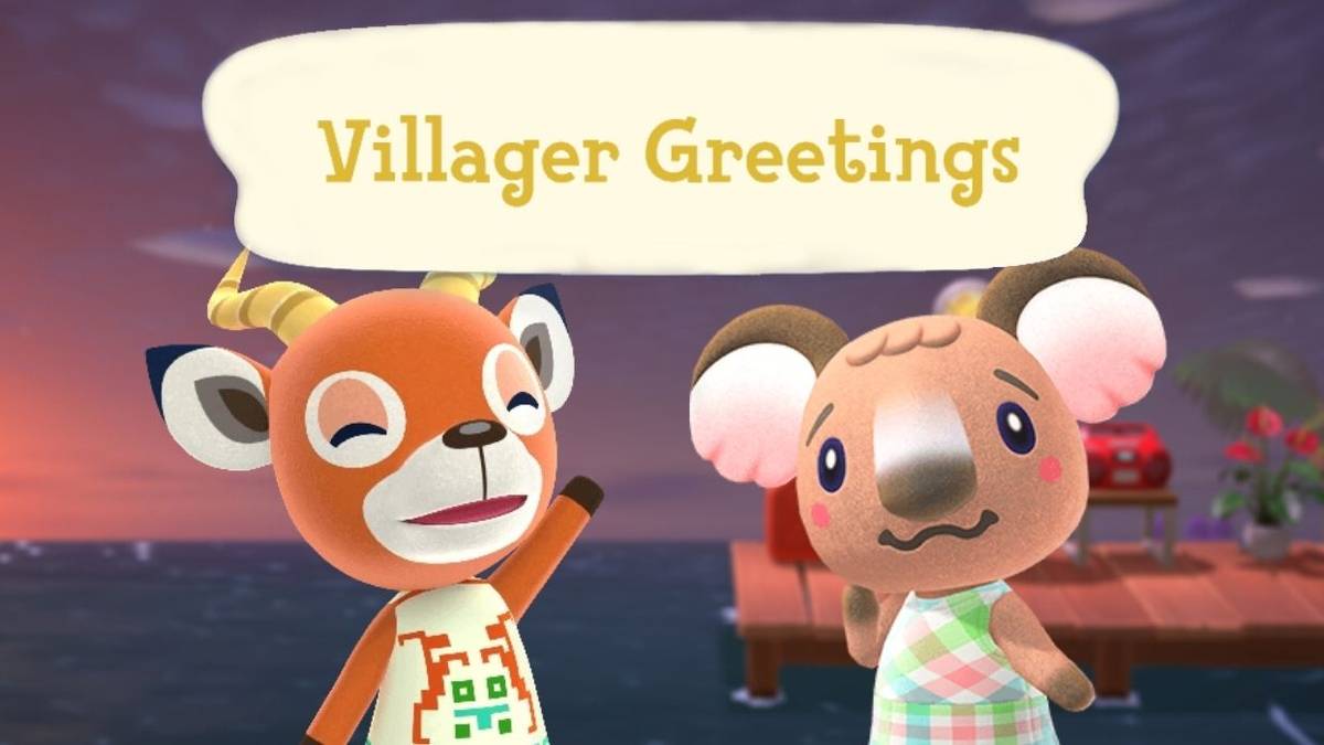 ACNH Greeting Ideas: Cute Greetings for Villagers ACNH Greeting Ideas: Cute Greetings for Villagers