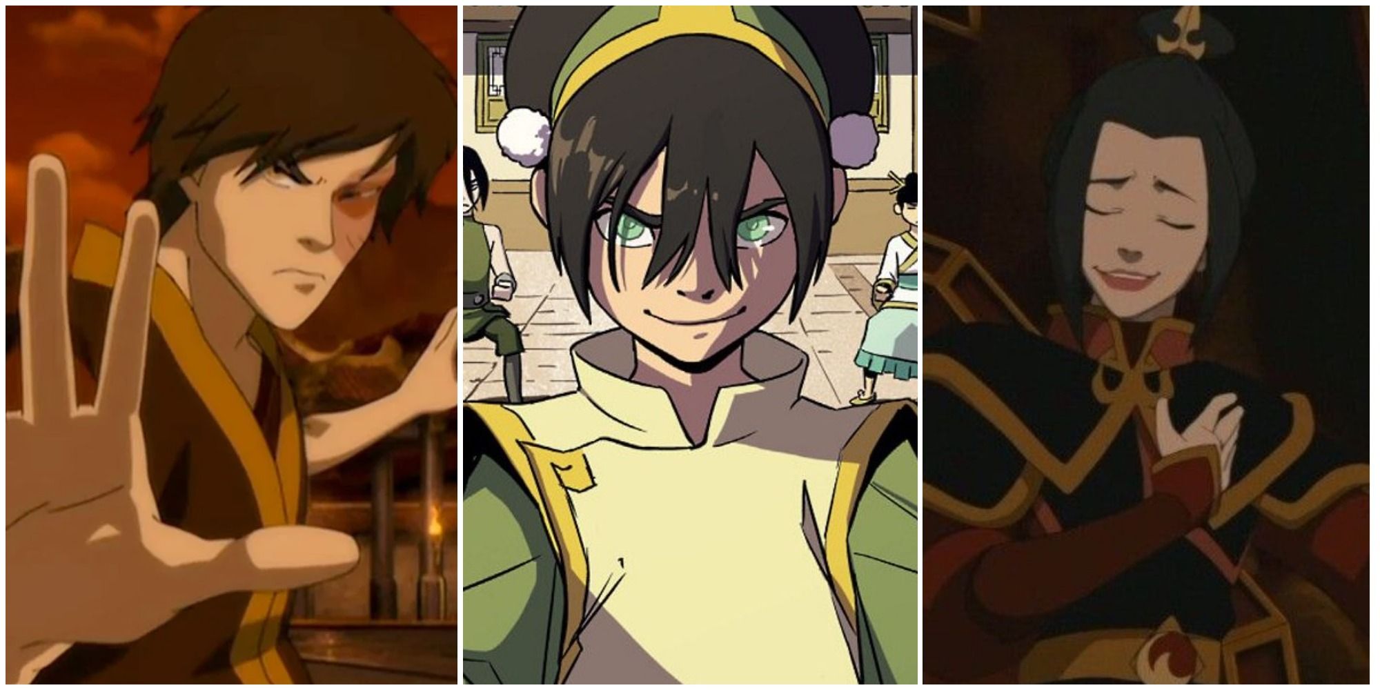 Avatar The Last Airbender Main Characters Ranked By Social Status